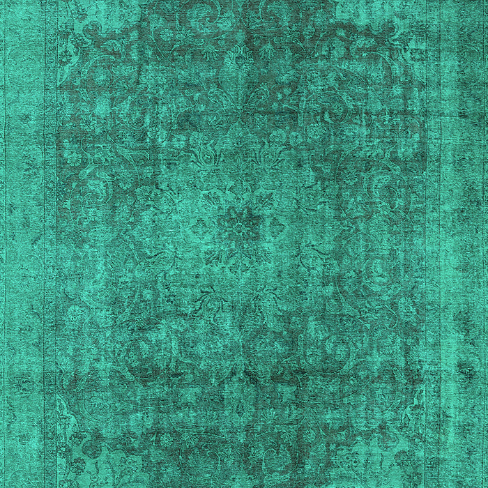 Oriental Turquoise Industrial Rug, urb587turq