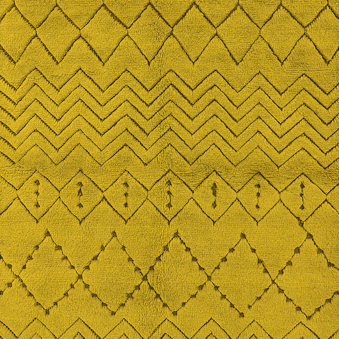 Oriental Yellow Industrial Rug, urb588yw