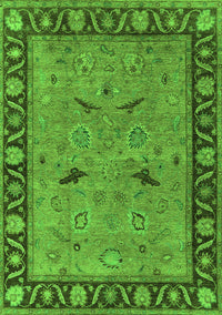 Oriental Green Industrial Rug, urb590grn