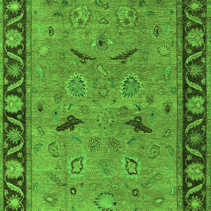 Oriental Green Industrial Rug, urb590grn