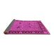 Sideview of Oriental Pink Industrial Rug, urb590pnk