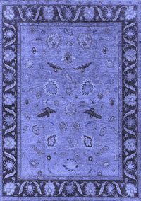 Oriental Blue Industrial Rug, urb590blu