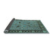 Sideview of Oriental Light Blue Industrial Rug, urb590lblu