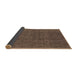 Sideview of Oriental Brown Industrial Rug, urb591brn