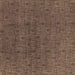 Square Oriental Brown Industrial Rug, urb591brn