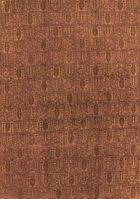 Oriental Orange Industrial Rug, urb591org