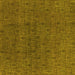 Square Oriental Yellow Industrial Rug, urb591yw