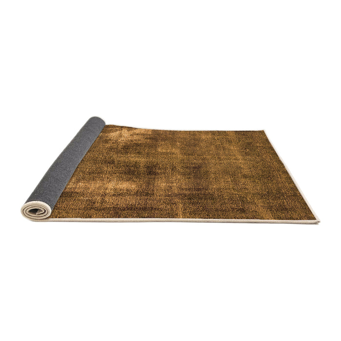 Sideview of Oriental Orange Industrial Rug, urb592org