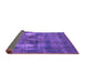 Sideview of Oriental Purple Industrial Rug, urb592pur