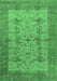 Oriental Emerald Green Industrial Rug, urb593emgrn