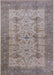 Mid-Century Modern Mauve Taupe Purple Oriental Rug, urb593