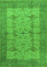 Oriental Green Industrial Rug, urb593grn