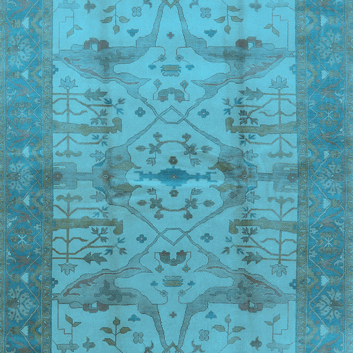 Oriental Light Blue Industrial Rug, urb593lblu