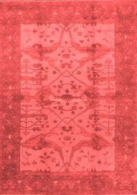 Oriental Red Industrial Rug, urb593red