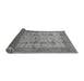 Sideview of Oriental Gray Industrial Rug, urb593gry