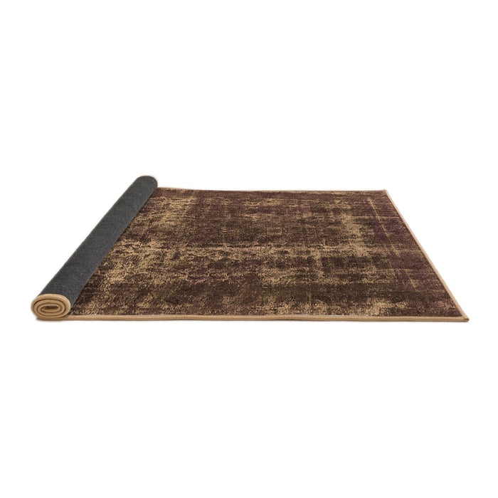 Sideview of Persian Brown Bohemian Rug, urb594brn