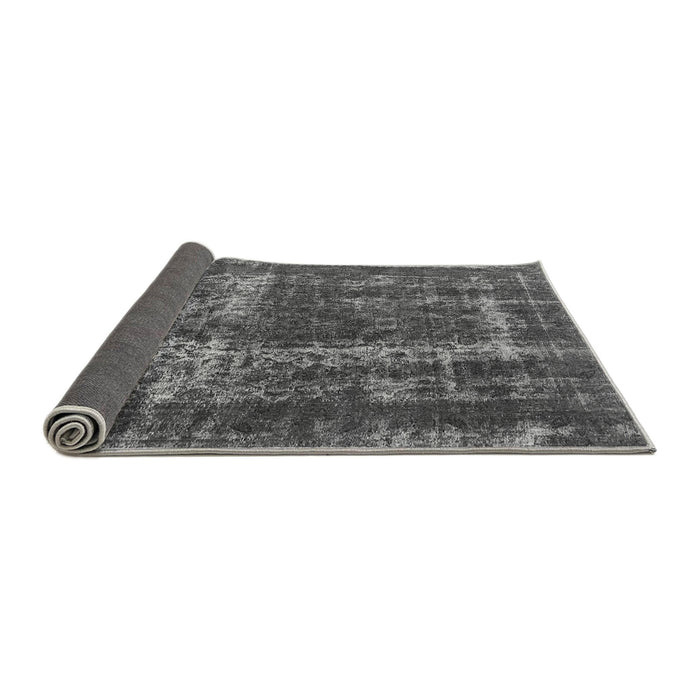Sideview of Persian Gray Bohemian Rug, urb594gry