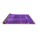 Sideview of Persian Purple Bohemian Rug, urb594pur