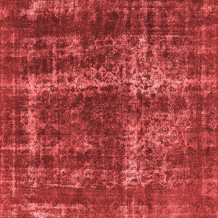Machine Washable Persian Red Bohemian Rug, wshurb594red