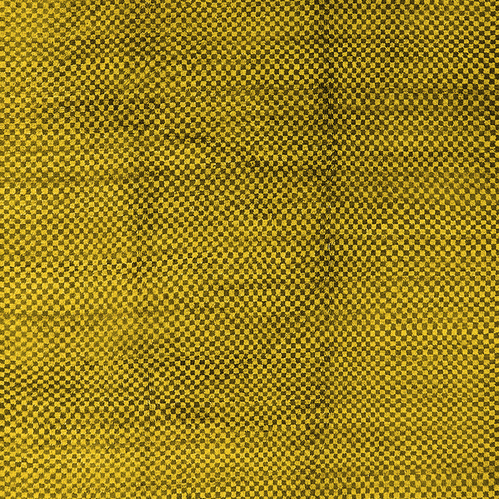 Solid Yellow Modern Rug, urb595yw