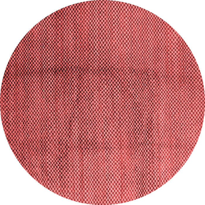 Machine Washable Solid Red Modern Rug, wshurb595red