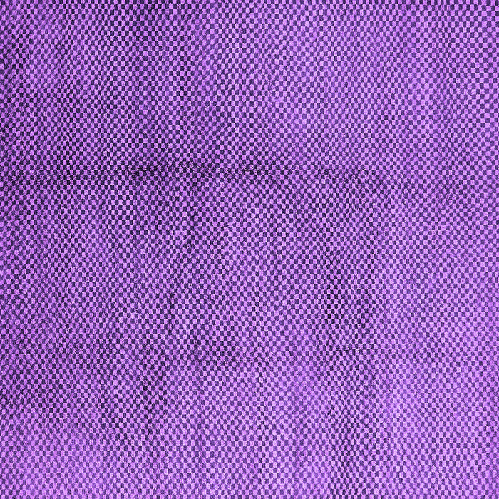 Square Solid Purple Modern Rug, urb595pur