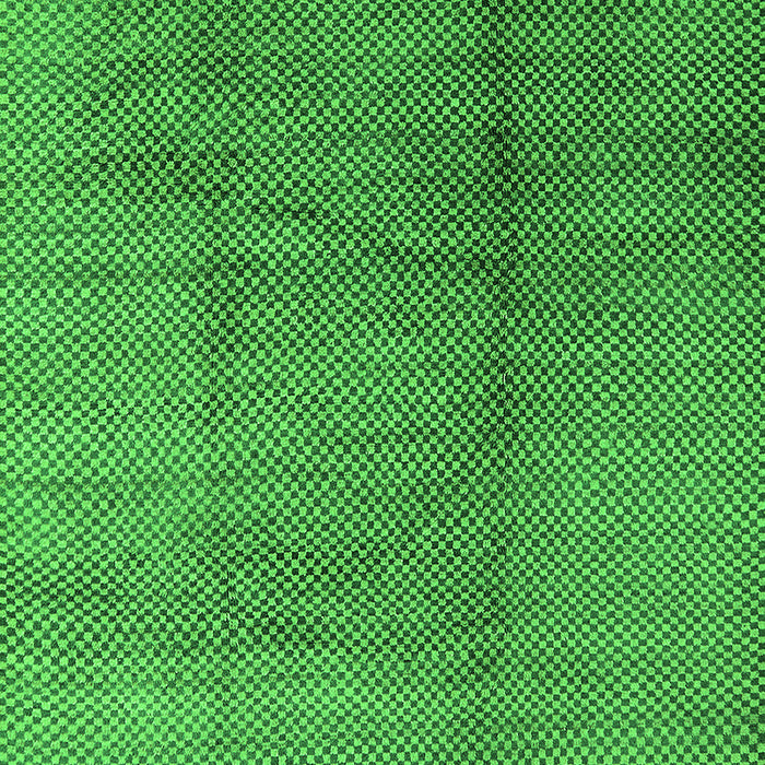 Machine Washable Solid Green Modern Area Rugs, wshurb595grn