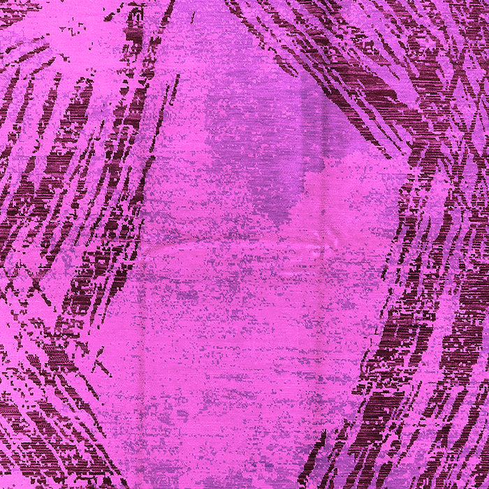 Machine Washable Oriental Pink Industrial Rug, wshurb596pnk