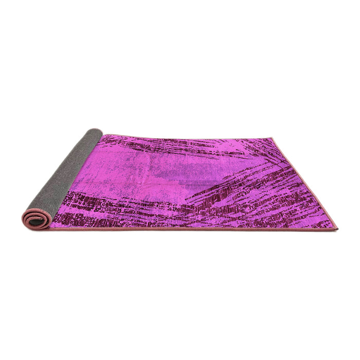 Sideview of Oriental Pink Industrial Rug, urb596pnk