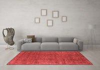 Machine Washable Oriental Red Industrial Rug, wshurb597red