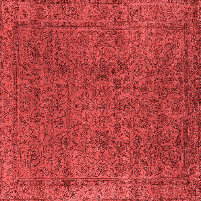 Machine Washable Oriental Red Industrial Rug, wshurb597red