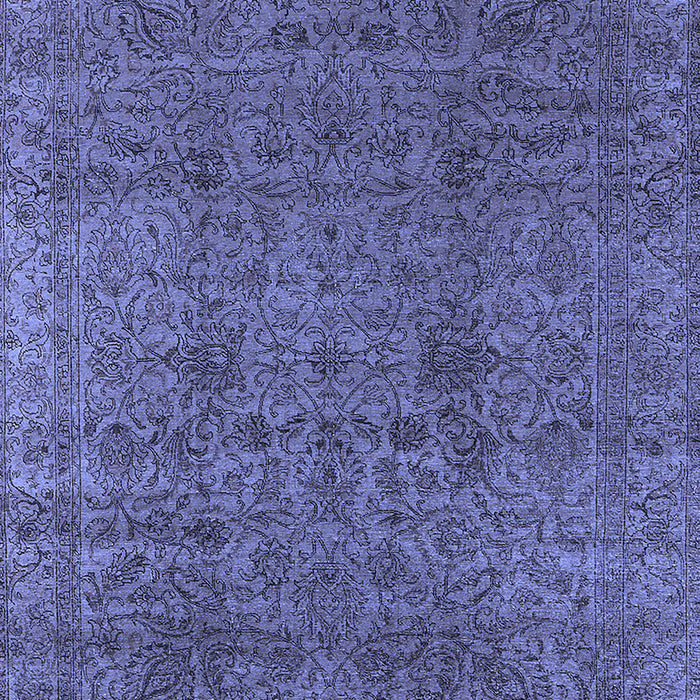 Oriental Blue Industrial Rug, urb597blu