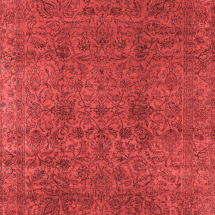 Machine Washable Oriental Red Industrial Rug, wshurb597red