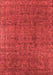 Oriental Red Industrial Area Rugs