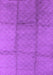 Machine Washable Solid Purple Modern Area Rugs, wshurb598pur