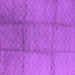 Square Machine Washable Solid Purple Modern Area Rugs, wshurb598pur