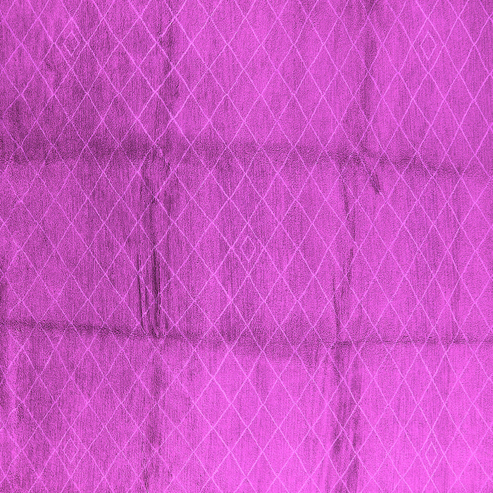 Square Machine Washable Solid Pink Modern Rug, wshurb598pnk