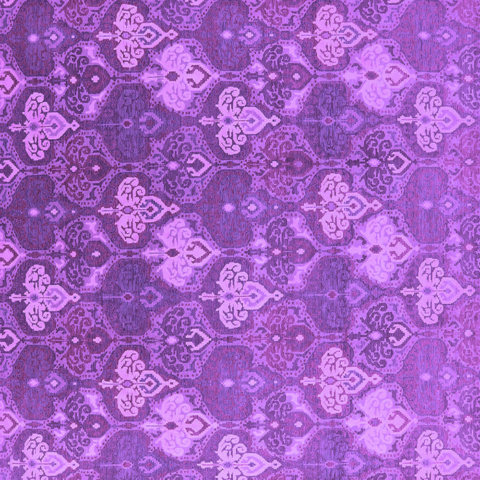 Square Oriental Purple Industrial Rug, urb599pur