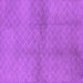 Square Machine Washable Solid Purple Modern Area Rugs, wshurb600pur