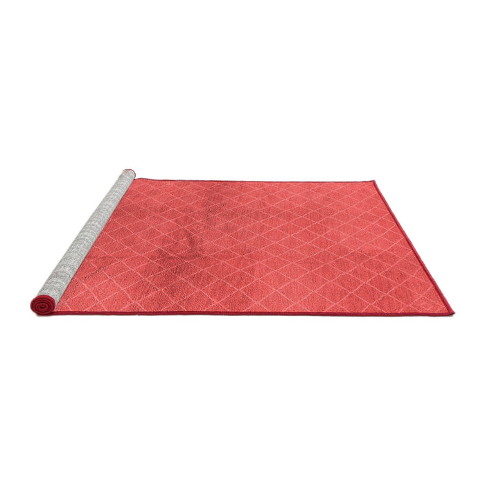 Modern Red Washable Rugs