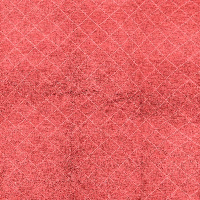 Machine Washable Solid Red Modern Rug, wshurb600red