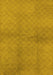 Solid Yellow Modern Rug, urb600yw