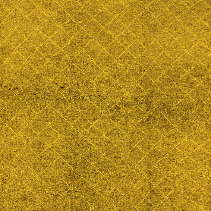 Solid Yellow Modern Rug, urb600yw