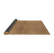 Sideview of Solid Brown Modern Rug, urb600brn