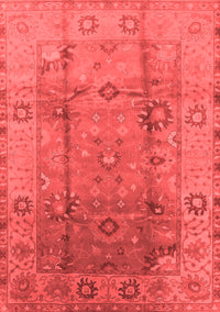 Oriental Red Traditional Rug, urb601red