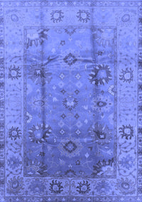 Oriental Blue Traditional Rug, urb601blu