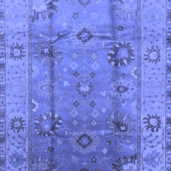 Oriental Blue Traditional Rug, urb601blu