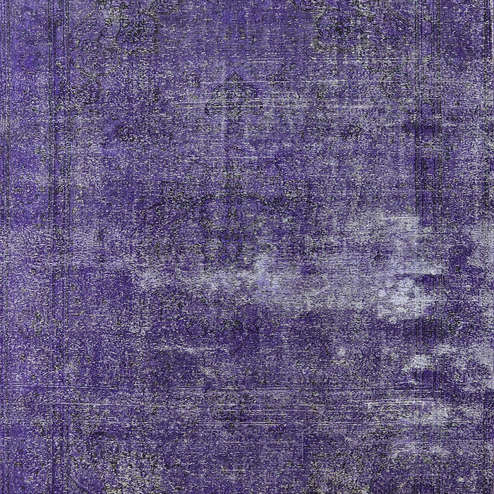 Mid-Century Modern Purple Persian Rug, urb602