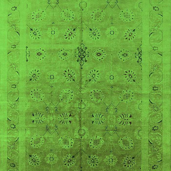 Oriental Green Industrial Rug, urb603grn