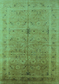 Oriental Turquoise Industrial Rug, urb603turq